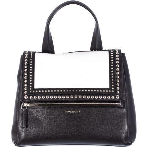 givenchy pandora pure black white|small givenchy bag.